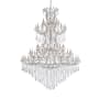 Elegant Lighting Maria Theresa 86 Light 72" Wide Crystal Chandelier with Clear Royal Cut Crystals Chrome