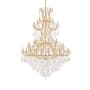 Elegant Lighting Maria Theresa 86 Light 72" Wide Crystal Chandelier with Clear Royal Cut Crystals Gold
