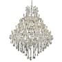 Elegant Lighting Maria Theresa 49 Light 46" Wide Crystal Chandelier with Clear Royal Cut Crystals Chrome