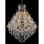 Elegant Lighting Maria Theresa 49 Light 46" Wide Crystal Chandelier with Clear Royal Cut Crystals Gold