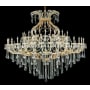 Elegant Lighting Maria Theresa 49 Light 72" Wide Crystal Chandelier with Clear Royal Cut Crystals Gold