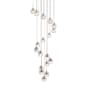 Elegant Lighting Eren 18 Light 20" Wide Crystal Multi Light Pendant Chrome