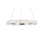 Elegant Lighting Laurel 26" Wide LED Ring Chandelier Chrome