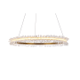 Elegant Lighting Laurel 26" Wide LED Ring Chandelier Gold