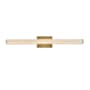 Elegant Lighting Bowen 6" Tall LED Wall Sconce - 36" Wide Satin Gold