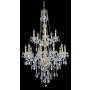 Elegant Lighting Verona 15 Light 33" Wide Crystal Chandelier with Clear Royal Cut Crystals Gold