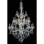 Elegant Lighting Verona 25 Light 43" Wide Crystal Chandelier with Clear Royal Cut Crystals Gold
