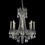 Elegant Lighting Rosalia 8 Light 24" Wide Crystal Chandelier with Clear Royal Cut Crystals Pewter