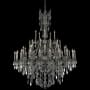 Elegant Lighting Rosalia 45 Light 54" Wide Crystal Chandelier with Clear Royal Cut Crystals Pewter