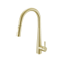 Elegant Lighting Lucas 1.8 GPM Single Hole Pull Down Kitchen Faucet Brushed Gold