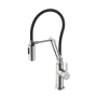 Elegant Lighting Leonardo 1.8 GPM Single Hole Pull Down Kitchen Faucet Brushed Nickel