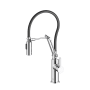 Elegant Lighting Leonardo 1.8 GPM Single Hole Pull Down Kitchen Faucet Chrome
