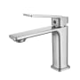 Elegant Lighting Lena 1.5 GPM Single Hole Bathroom Faucet Brushed Nickel