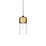 Elegant Lighting Ashwell 5" Wide Mini Pendant Satin Gold