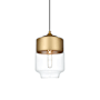 Elegant Lighting Ashwell 7" Wide Mini Pendant Satin Gold
