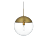 Elegant Lighting Eclipse 14" Wide Pendant Satin Gold