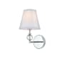 Elegant Lighting Bethany 13" Tall Bathroom Sconce Chrome