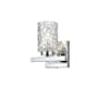 Elegant Lighting Cassie 8" Tall Bathroom Sconce Chrome