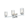 Elegant Lighting Cassie 3 Light 24" Wide Vanity Light Chrome