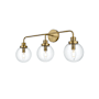 Elegant Lighting Hanson 3 Light 28" Wide Vanity Light Satin Gold