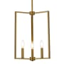 Elegant Lighting Vino 3 Light 14" Wide Pendant Brass