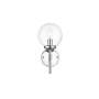 Elegant Lighting Ingrid 12" Tall Bathroom Sconce Chrome / Clear