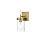 Elegant Lighting Taryin 11" Tall Bathroom Sconce Satin Gold
