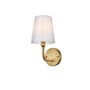 Elegant Lighting Senna 12" Tall Bathroom Sconce Satin Gold