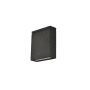 Elegant Lighting Raine 7" Tall LED Outdoor Wall Sconce Black