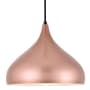 Elegant Lighting Circa 13" Wide Pendant with an Aluminum Shade Honey Gold
