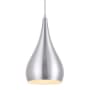 Elegant Lighting Nora 6" Wide Plug-In Mini Pendant Burnished Nickel