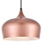 Elegant Lighting Nora 12" Wide Plug-In Pendant Honey Gold