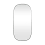 Elegant Lighting Brynn 30" W x 60" H Oval Framed Bathroom Mirror Silver