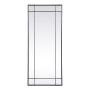 Elegant Lighting Viola 30" W x 70" H Rectangular Framed Bathroom Mirror Black