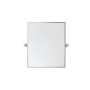 Elegant Lighting Everly 20" W x 24" H Transitional Rectangular Framed Bathroom Wall Mirror Silver