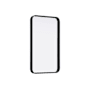 Elegant Lighting Remy 18"W x 30"H Rectangular Flat Medium Density Fiberboard (MDF) Framed Accent Mirror Black