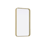 Elegant Lighting Remy 18"W x 30"H Rectangular Flat Medium Density Fiberboard (MDF) Framed Accent Mirror Brass