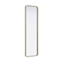 Elegant Lighting Remy 18"W x 60"H Rectangular Flat Medium Density Fiberboard (MDF) Framed Accent Mirror Brass