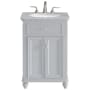 Elegant Lighting Otto 24" Free Standing Single Basin Vanity Set with Cabinet and Marble Vanity Top Light Grey