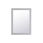 Elegant Lighting Aqua 24" W x 32" H Traditional Rectangular Framed Bathroom Wall Mirror Grey