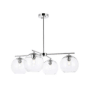 Elegant Lighting Opus 4 Light 31" Wide Pendant Chrome