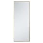Elegant Lighting Eternity 24" W x 60" H Rectangular Framed Bathroom Wall Mirror Brass