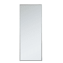 Elegant Lighting Eternity 24" W x 60" H Rectangular Framed Bathroom Wall Mirror Silver