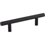 Elements Naples - Hollow 3-3/4" (96 mm) Center to Center Bar Style Hollow Steel Cabinet Handle / Drawer Pull Matte Black