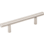 Elements Naples - Hollow 3-3/4" (96 mm) Center to Center Bar Style Hollow Steel Cabinet Handle / Drawer Pull Stainless Steel