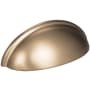Elements Florence Pack of 20 - 3" Center to Center Cup Cabinet Pulls Satin Bronze