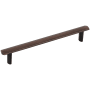 Elements William 6-5/16 Inch Center to Center Bar Cabinet Pull Brushed Oil Rubbed Bronze