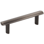Elements William 3 Inch Center to Center Bar Cabinet Pull Brushed Pewter