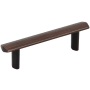 Elements William 3 Inch Center to Center Bar Cabinet Pull Brushed Oil Rubbed Bronze