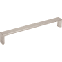 Elements Walker 1 - 12" Center to Center Thick Cabinet Handle Pulls Satin Nickel